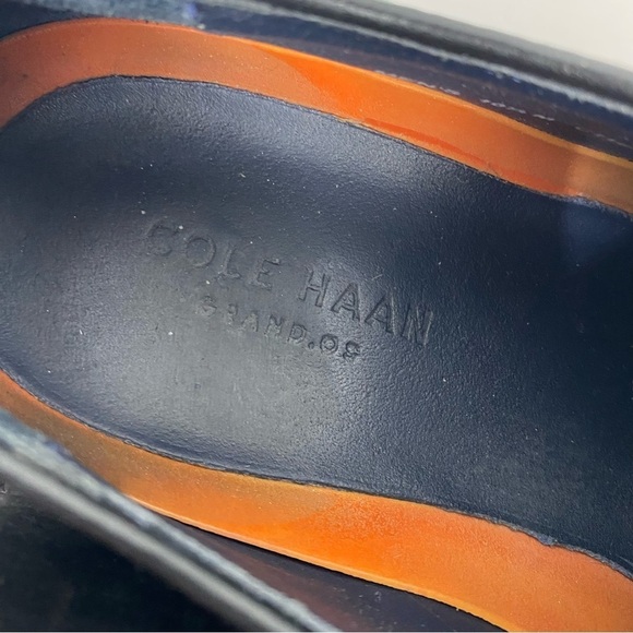 Cole Haan black derby men’s dress shoes - Picture 6 of 7